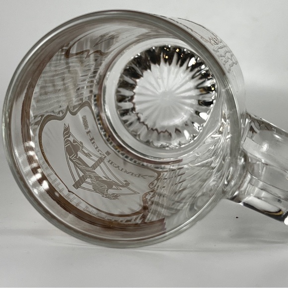 Vtg Hershey Park Carousel Horse Drinking Mug Glassware Barware Astar 22K Gold - Picture 7 of 14